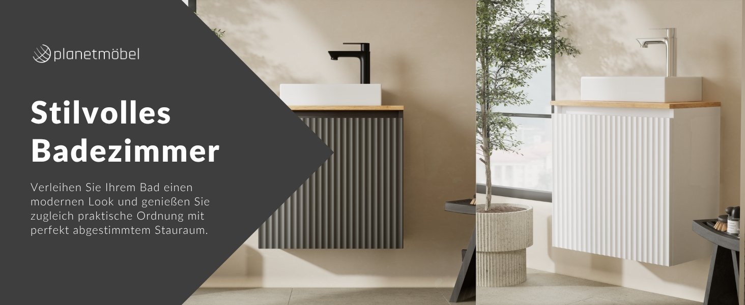 Waschtisch 55 cm Frontansicht