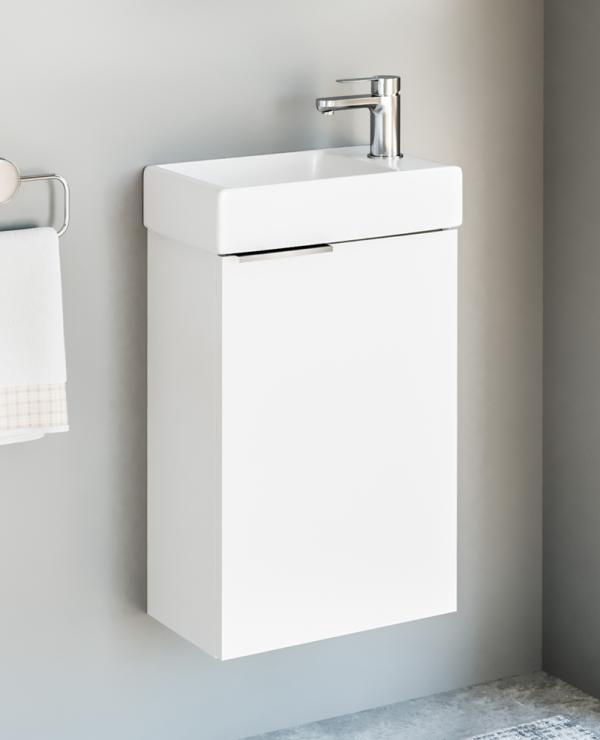 Waschbeckenunterschrank 40cm (Weiß)