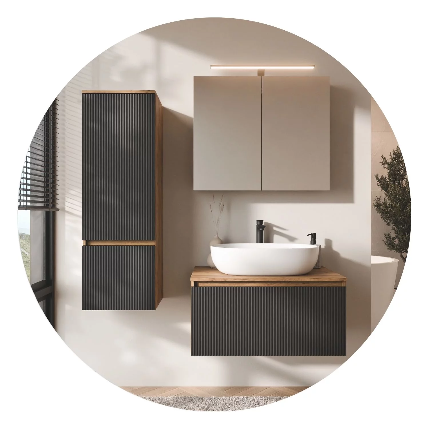 ARISA bathroom furniture set