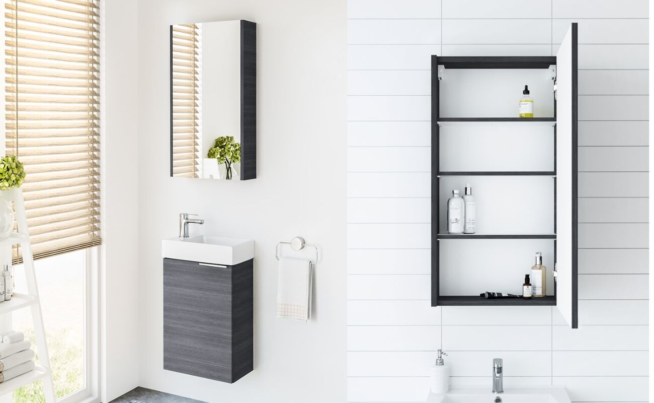 Bad Spiegelschrank: So schaffen Sie mehr Platz und Ordnung