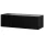 Flur Möbel Garderobe Hängeschrank 100 cm Schwarz