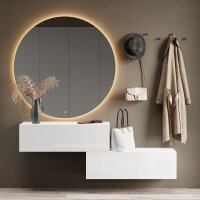 Flur Möbel Garderobe 2x Hängeschrank 100 cm...