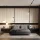 Bedroom nightstand cabinet 100 cm