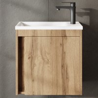 Waschtisch inkl. Waschbecken wotan eiche 50 cm