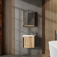 Badmöbel Set mit Waschtisch inkl. Waschbecken und...