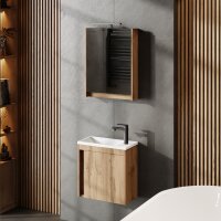 Badmöbel Set mit Waschtisch inkl. Waschbecken und...