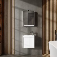 Badmöbel Set mit Waschtisch inkl. Waschbecken und...