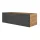 TV Board WEST Gold Oak / Charcoal Black 100 cm