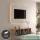 Mueble para televisión WEST en roble dorado / negro carbón, 140 cm