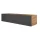 Mueble para televisión WEST en roble dorado / negro carbón, 140 cm