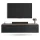 Mueble para televisión WEST en roble dorado / negro carbón, 140 cm