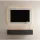 Mueble para TV WEST en roble dorado / negro carbón, 160 cm