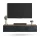 Mueble para TV WEST en roble dorado / negro carbón, 160 cm