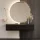 Hallway Furniture Coat Rack Wall Cabinet 140 cm Single Black