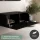 Hallway Furniture Coat Rack Wall Cabinet 140 cm Single Black
