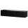 Hallway Furniture Coat Rack Wall Cabinet 140 cm Single Black