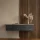 Hallway Furniture Coat Rack Wall Cabinet 140 cm Single Gold Oak / Charcoal Black