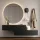 Meuble dentrée, penderie murale 140 cm, double, chêne doré / anthracite