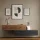 Mobili per lingresso - Appendiabiti a muro doppio da 140 cm, rovere dorato / nero carbone - rovere dorato
