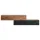 Mobili per lingresso - Appendiabiti a muro doppio da 140 cm, rovere dorato / nero carbone - rovere dorato
