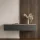 Flur Möbel Garderobe Hängeschrank 160cm einzeln Gold Eiche / Anthrazit