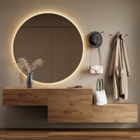 Flur Möbel Garderobe Hängeschrank 160cm doppelt...