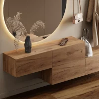 Flur Möbel Garderobe Hängeschrank 160cm doppelt...