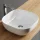 Countertop washbasin 42 cm high gloss white