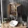 Countertop washbasin 42 cm high gloss white