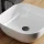 Countertop washbasin 42 cm high gloss white