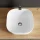 Countertop washbasin 42 cm high gloss white