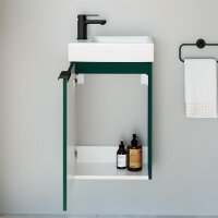 Waschbeckenunterschrank 40cm Wald Grün