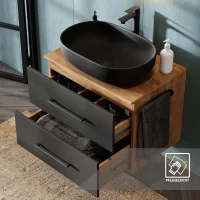 Badm&ouml;bel Waschtischunterschrank, Waschbecken 70, 90,...