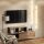TV-Board Set – 200 cm Gold Eiche