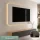 TV Board WEST Gold Oak / Charcoal Black 200 cm (2 x 100 cm)