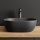 Aufsatzwaschbecken 42 cm schwarz matt