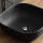 Aufsatzwaschbecken 42 cm schwarz matt
