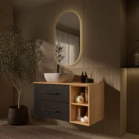 Ensemble de meubles de salle de bains LUX – 100 cm,...