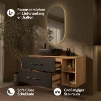 Ensemble de meubles de salle de bains LUX – 120 cm,...