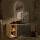 LUX Badmöbel-Set – 120 cm mit 60 cm Aufsatzwaschbecken Schwarz und LED Spiegel