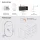 Bathroom Furniture Set LUX 120 cm with Washbasin White and Mirror – Anthracite/Golden Oak