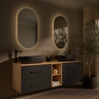 Ensemble de meubles de salle de bains LUX – 170 cm,...