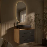 Ensemble de meubles de salle de bains LUX – 70 cm,...