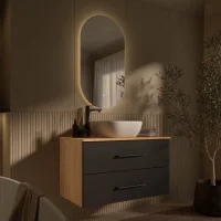Ensemble de meubles de salle de bains LUX – 90 cm,...