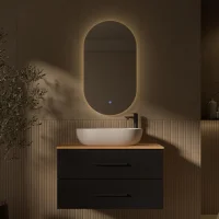 Conjunto de muebles de baño LUX de 90 cm con...