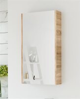 Badmöbel-Set mit Spiegelschrank 45cm (Sonoma Eiche)