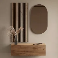 Conjunto de vestidor compuesto por un armario de pasillo...