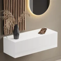 Armario de pasillo de 100 cm con paneles de pared y...