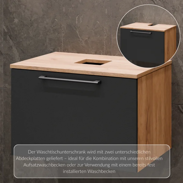 Mueble bajo para lavabo ASTRA  60 cm