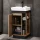 Nyx Bathroom Furniture Set, 50 cm Vanity, Wotan Oak / Anthracite